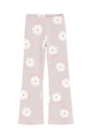 2 jeggings - Taupe et blanc