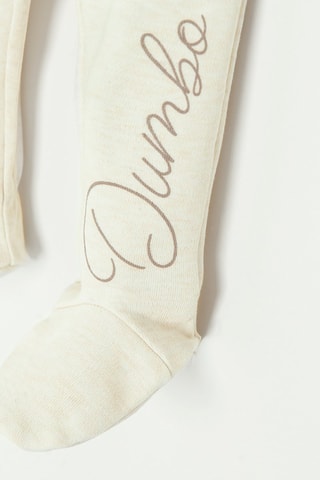2 pantalons Dumbo Disney - Blanc et écru