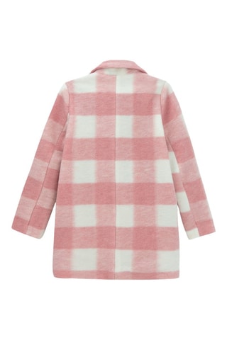 Manteau - Blanc et rose