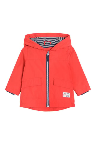 Veste à capuche - Rouge