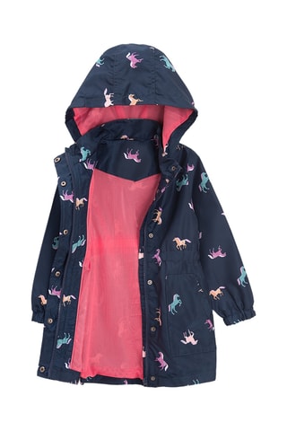 Veste à capuche - Bleu marine