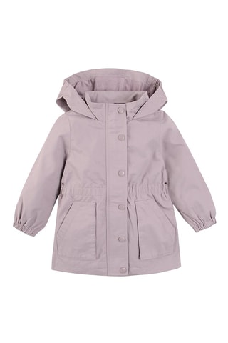 Parka à capuche - Mauve