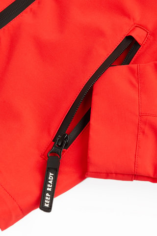 Veste à capuche - Rouge