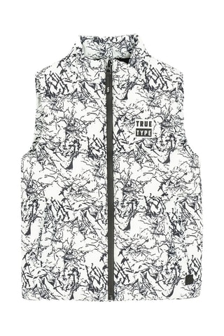 Veste sans manches - Blanc