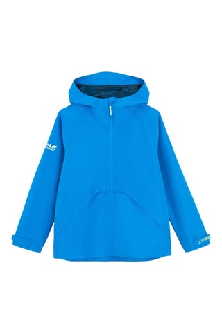 Veste à capuche - Bleu fluorescent