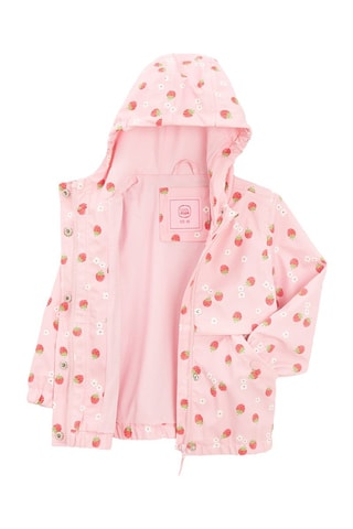 Imperméable à capuche - Rose