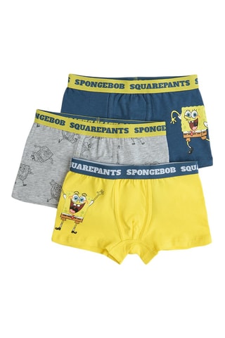 3 boxers Bob l’éponge - Multicolore