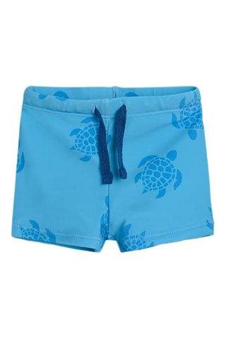 T-shirt et boxer de bain - Bleu