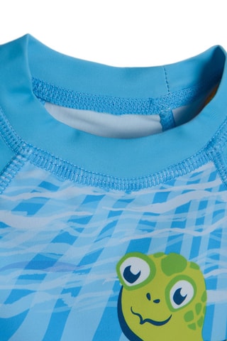 T-shirt et boxer de bain - Bleu