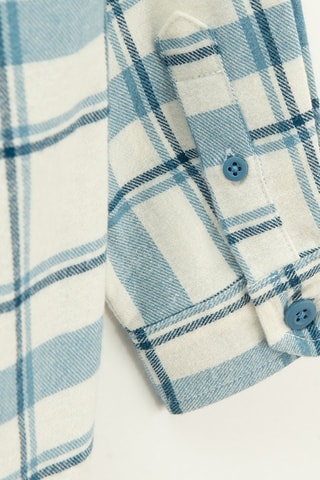 Chemise - Ciel et blanc