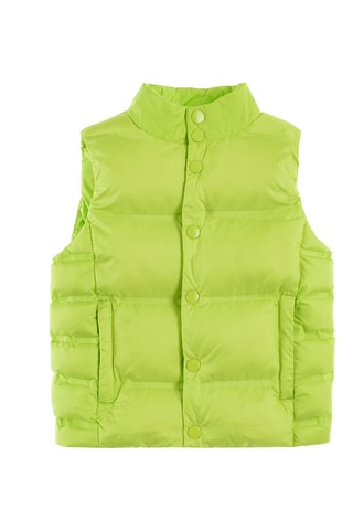 Doudoune sans manches Vert citron
