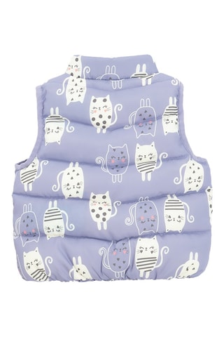 Doudoune sans manches - Violet