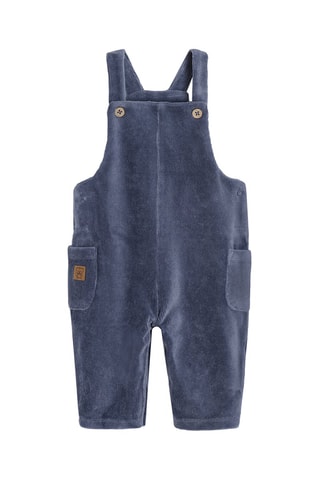 Body et salopette Gris et bleu marine