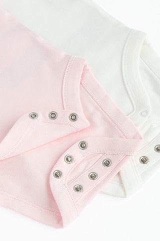 4 bodys - Mauve et rose