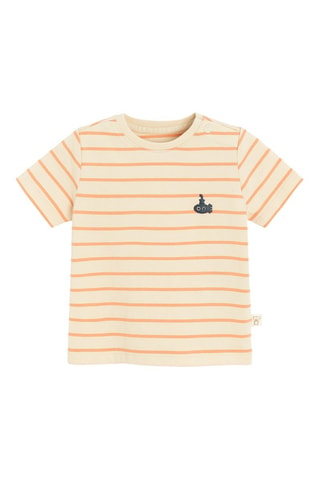 2 t-shirts - Gris et beige