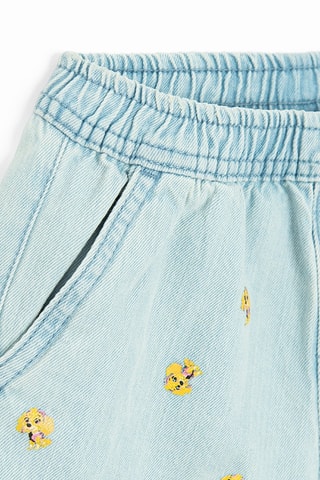 Short en jean Stella Pat’ Patrouille - Ciel
