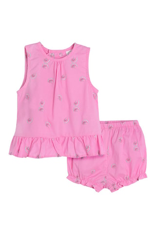 Blouse et short Fuchsia