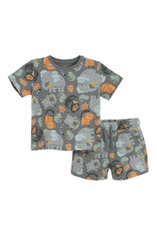 T-shirt et short - Taupe