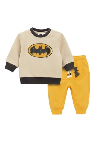 Sweat et jogging Batman La Ligue des Justiciers DC Comics - Beige et jaune