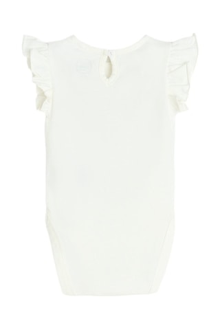 Body et short - Blanc et orange