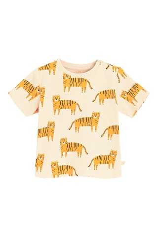 T-shirt et short - Beige
