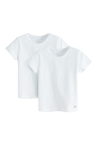 2 t-shirts - Blanc