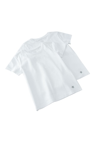 2 t-shirts - Blanc