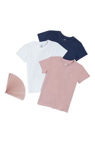 3 t-shirts - Blanc