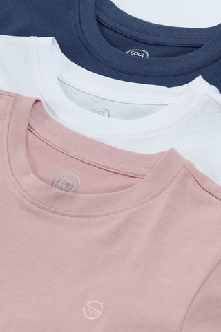 3 t-shirts - Blanc
