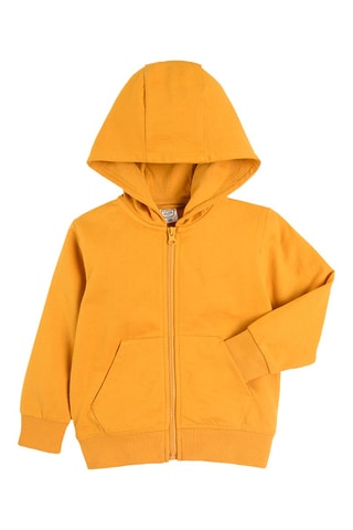 Sweat à capuche - Jaune