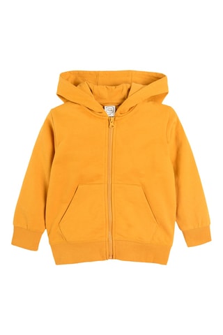Sweat à capuche - Jaune