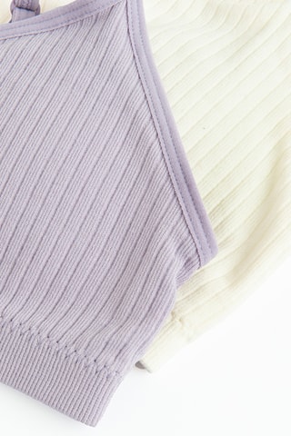 2 brassières - Violet