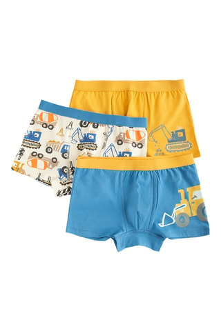 3 boxers - Jaune