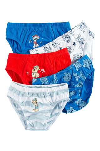 5 culottes - Bleu