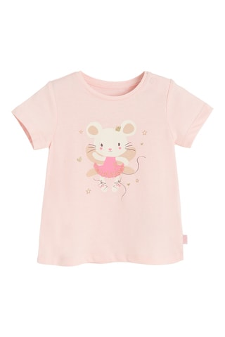 T-shirt - Rose pâle