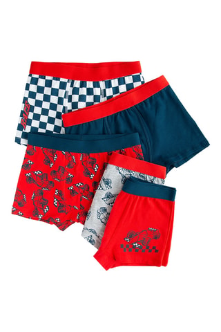5 boxers - Rouge