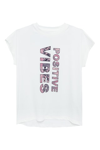 2 T-shirts - Blanc