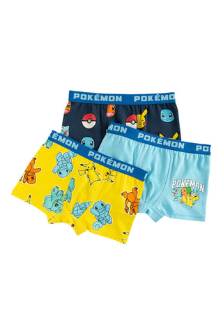 3 boxers - Bleu