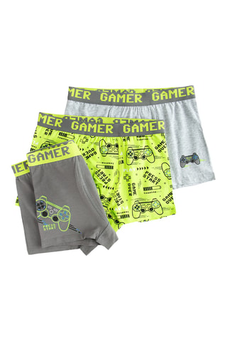 3 boxers - Gris