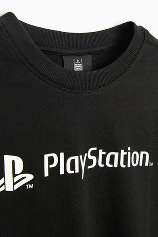 T-shirt Playstation - Noir
