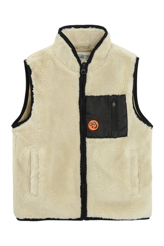 Veste sans manches - Ecru
