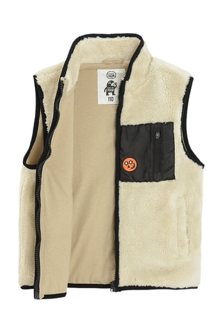Veste sans manches - Ecru