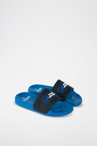 Mules Nasa Bleu cobalt