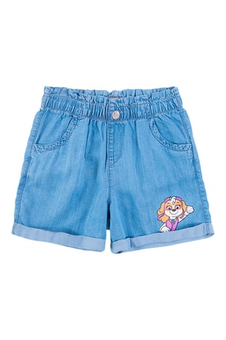 Short en jean Skye Pat’ Patrouille Bleu clair