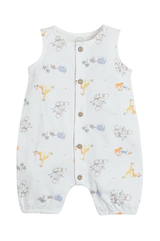 Ensemble 4 pièces Blanc, jaune et vert