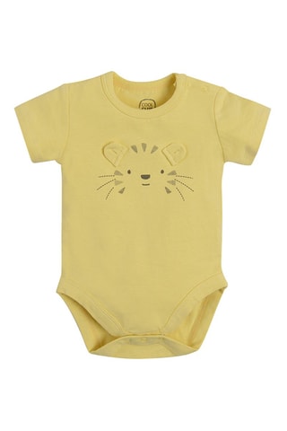 Ensemble 4 pièces Blanc, jaune et vert
