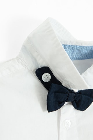 Ensemble 3 pièces - Bleu marine et blanc