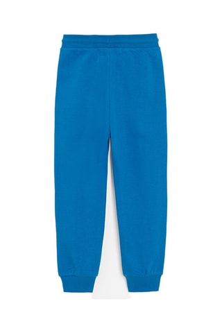 2 joggings - Noir et bleu cobalt