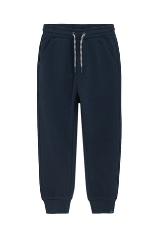 2 joggings - Noir et bleu cobalt