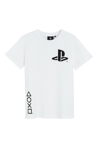 Pyjama Playstation - Blanc et bleu roi